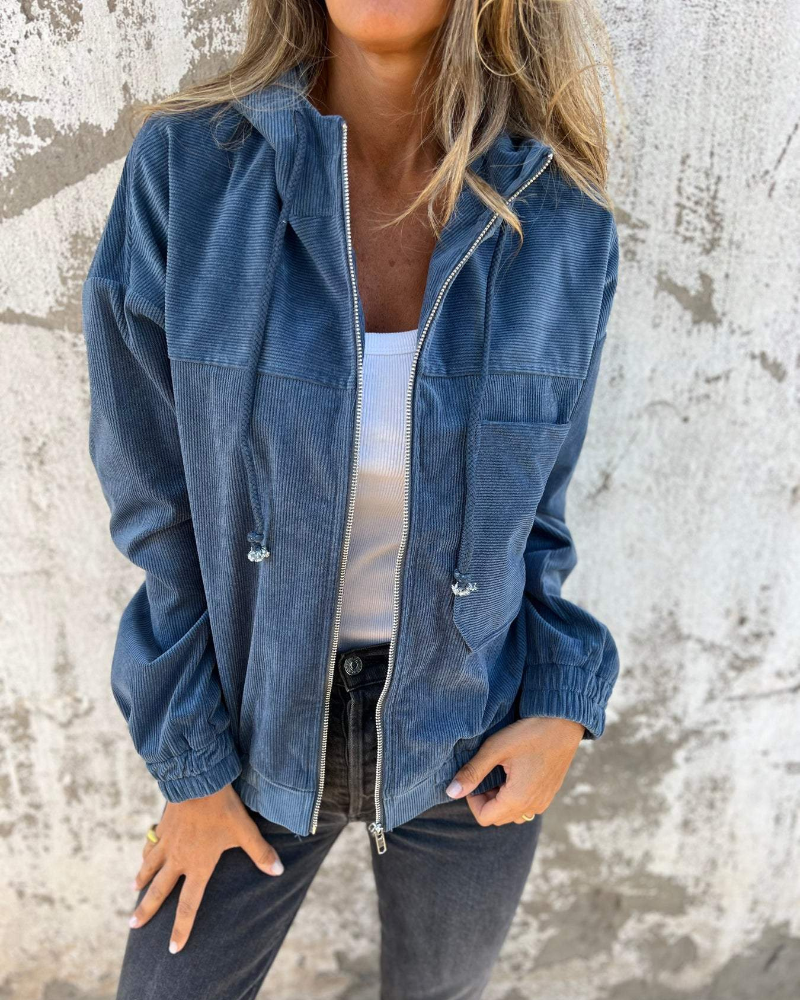 Isabella – Chaqueta de pana acanalada