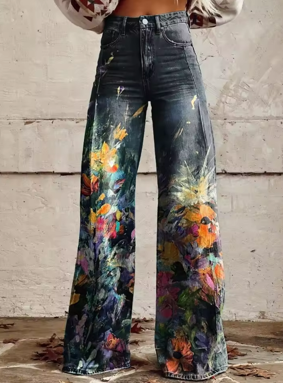 Elysia – Pantalones boho vintage