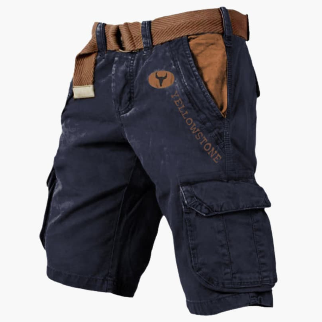 Marietto – Pantalón cargo masculino estilo Yellowstone