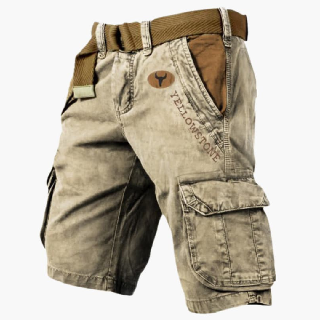 Marietto – Pantalón cargo masculino estilo Yellowstone