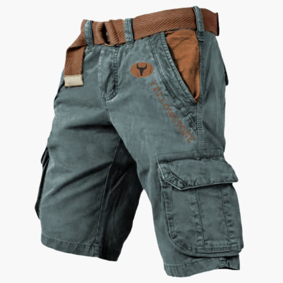 Marietto – Pantalón cargo masculino estilo Yellowstone