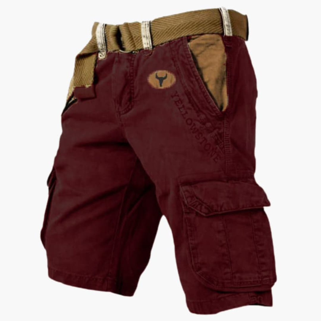 Marietto – Pantalón cargo masculino estilo Yellowstone