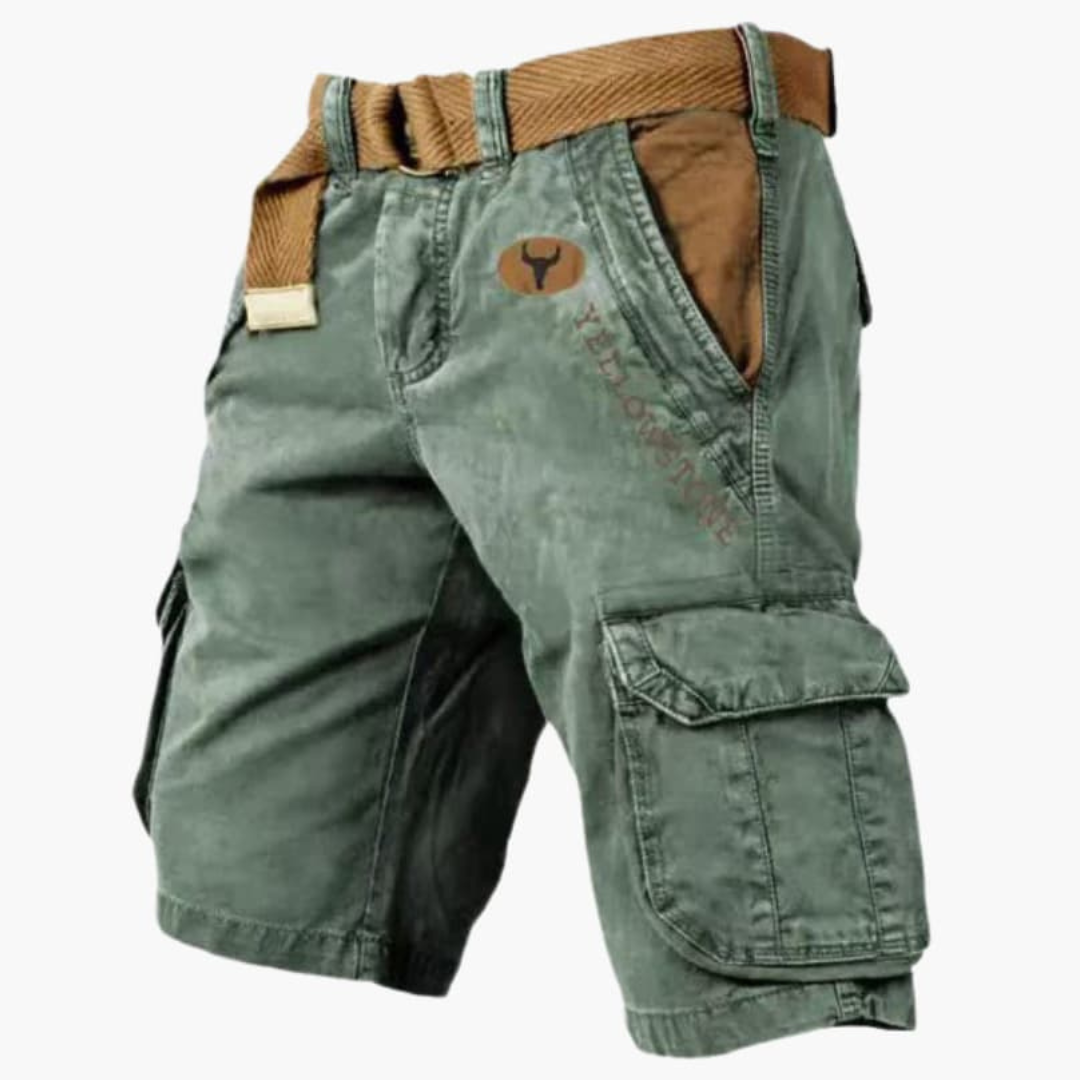 Marietto – Pantalón cargo masculino estilo Yellowstone