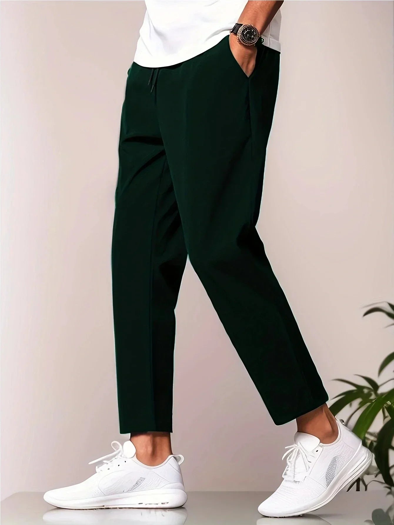 Enrico – Pantalones de algodón con estilo versátil