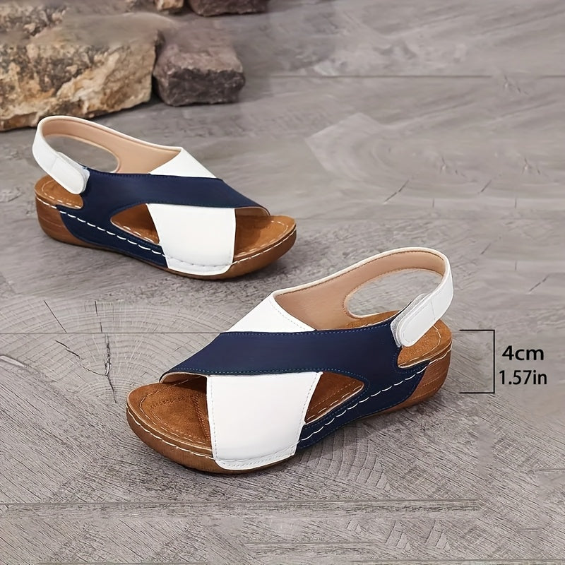 Granada Comfort+ – Sandalias con cuña ligera y soporte superior