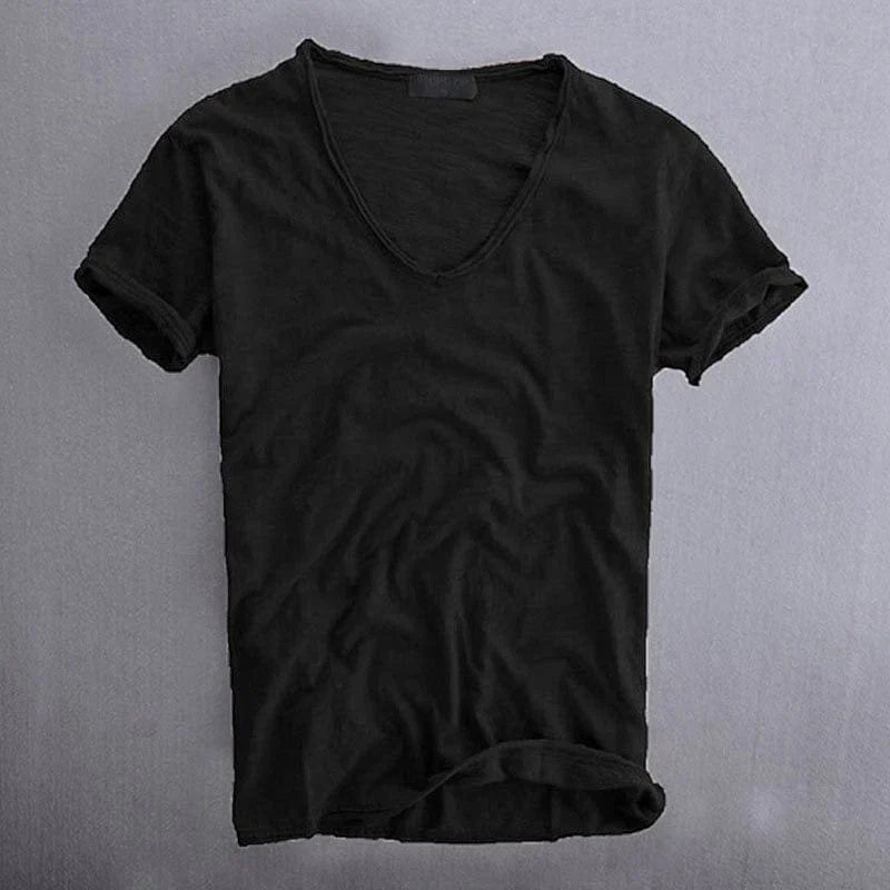 Luca – Camiseta básica de algodón de alta calidad