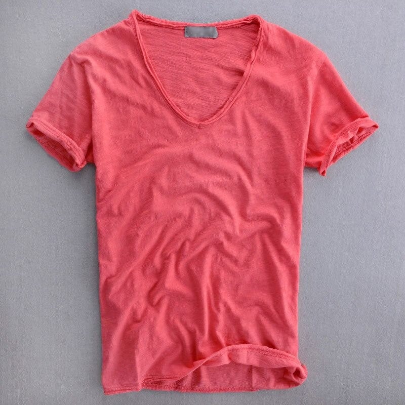 Luca – Camiseta básica de algodón de alta calidad