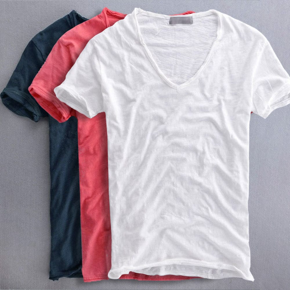 Luca – Camiseta básica de algodón de alta calidad