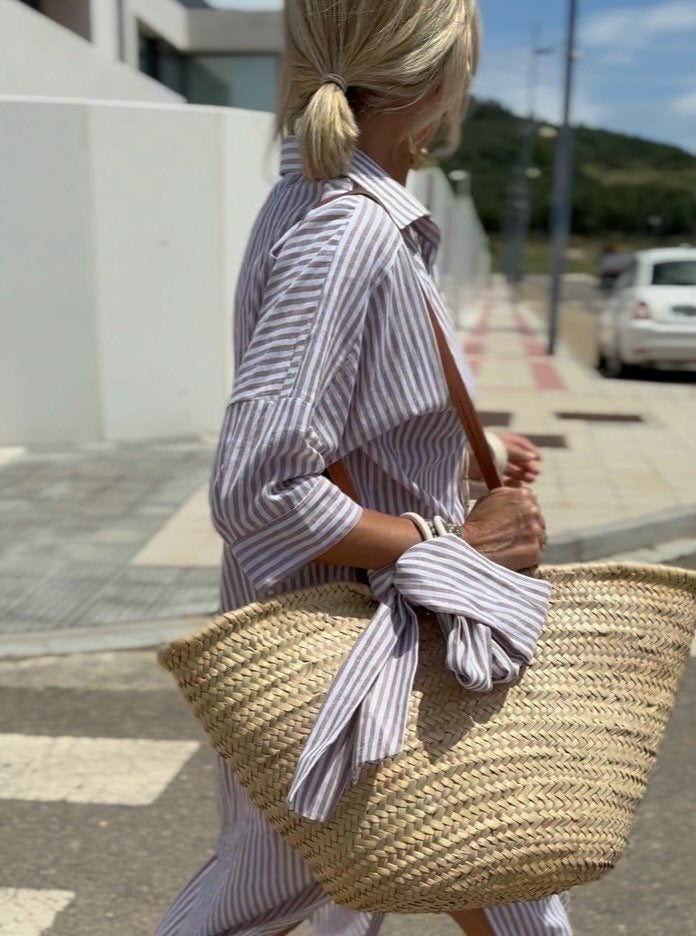 Veronica – Camisa a rayas con estilo atemporal