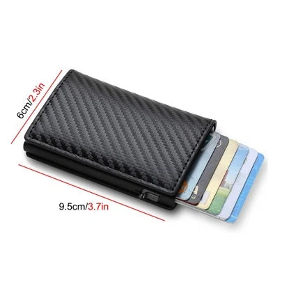 Cartera de fibra de carbono – Elegancia slim y minimalista para hombre