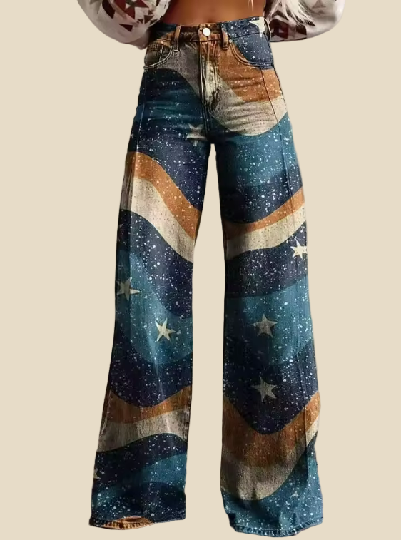 Leona – Pantalones boho vintage