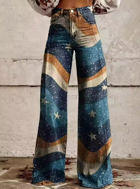 Leona – Pantalones boho vintage