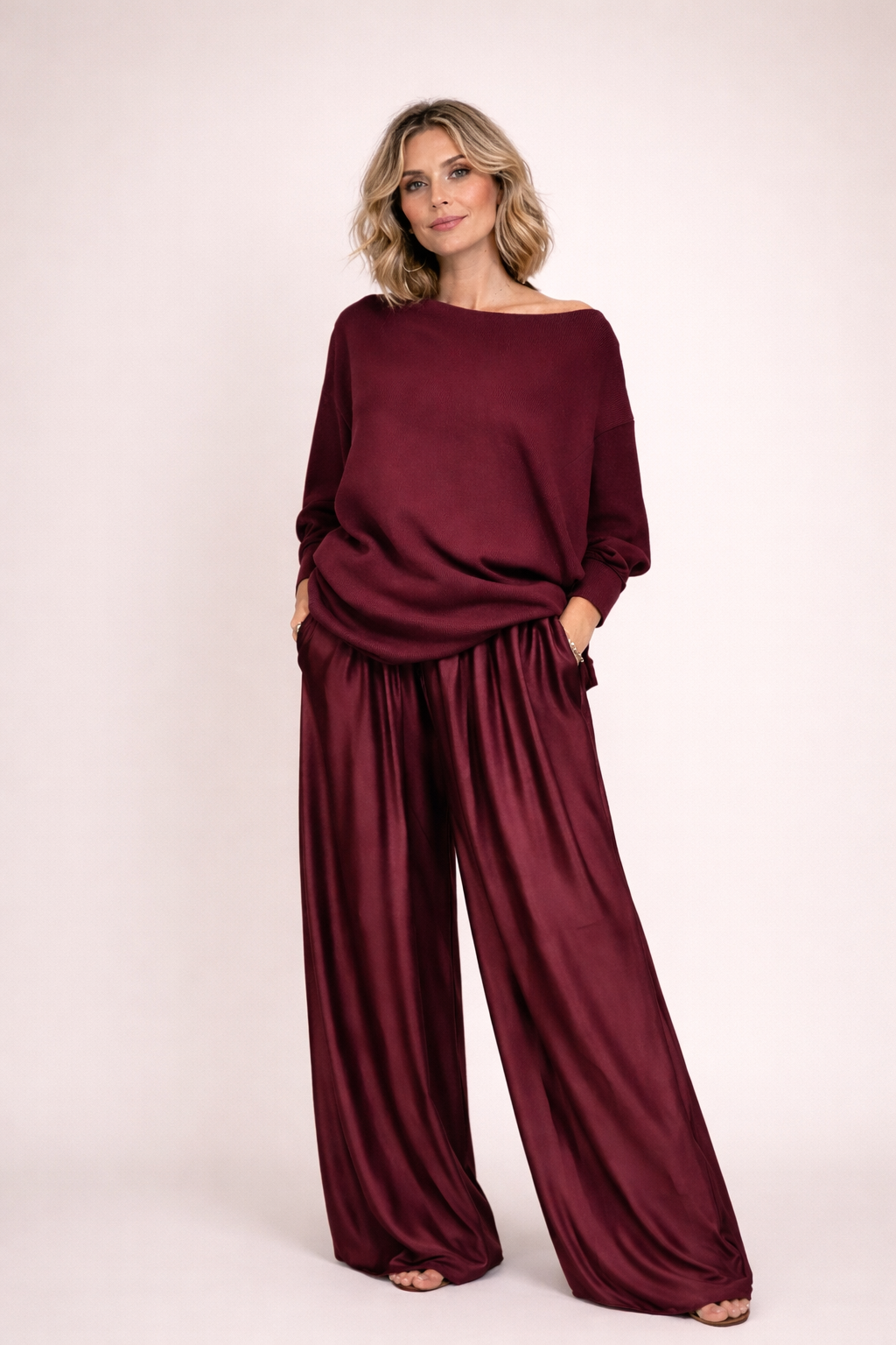 Gala – Conjunto Elegante con Escote Bardot