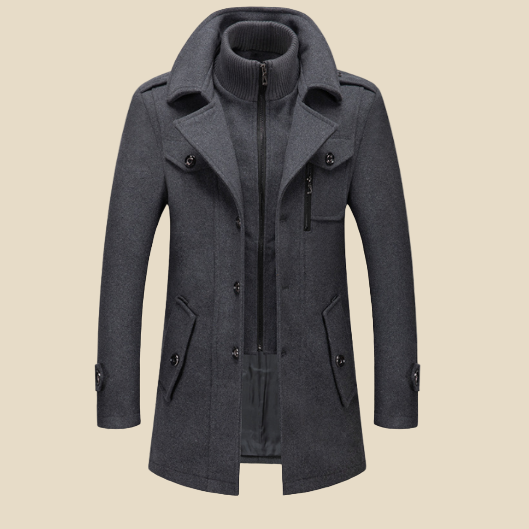 Angelo - Abrigo cálido y elegante para hombre