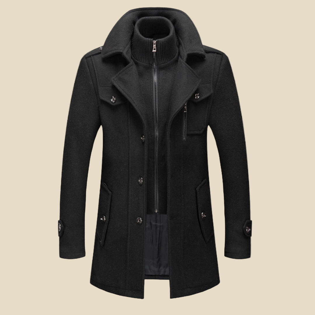 Angelo - Abrigo cálido y elegante para hombre
