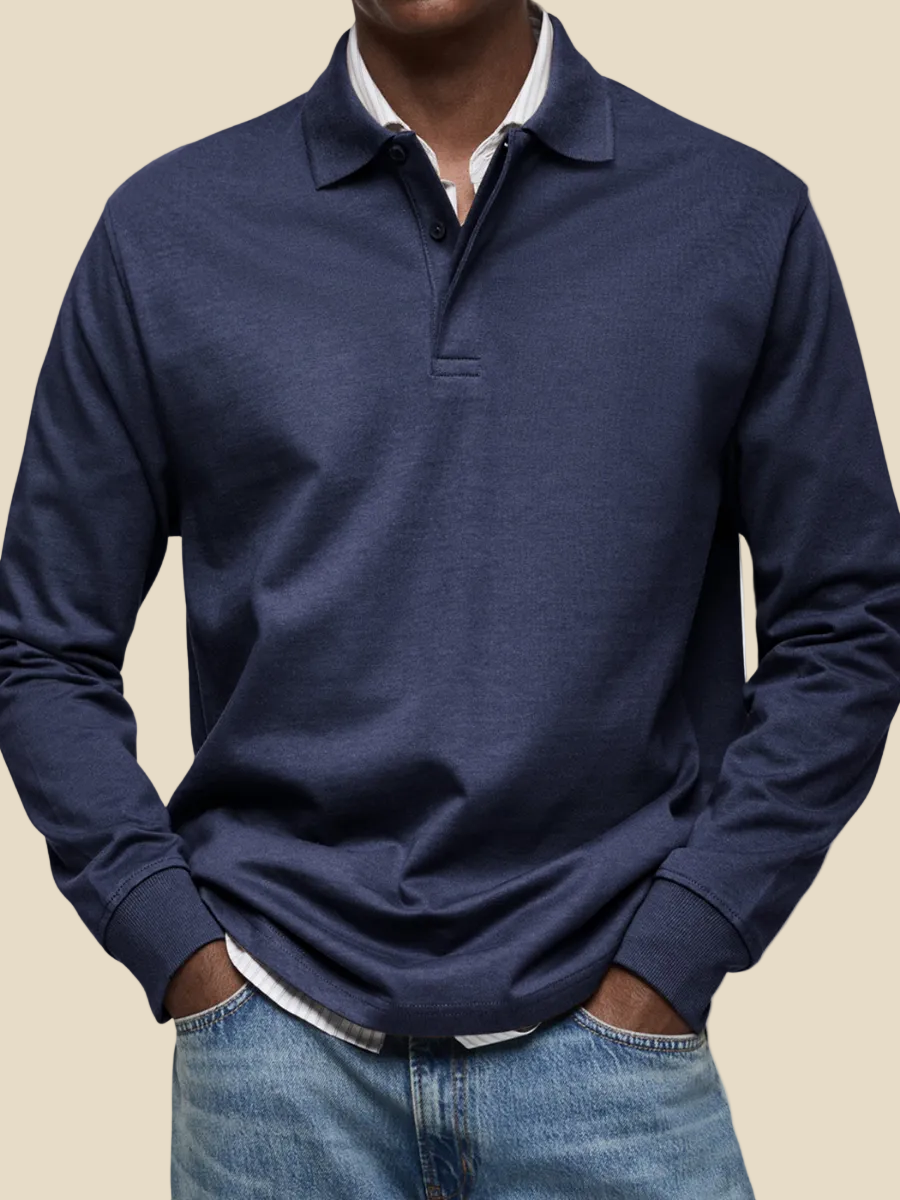 Marconelli – Polo de lujo de manga larga
