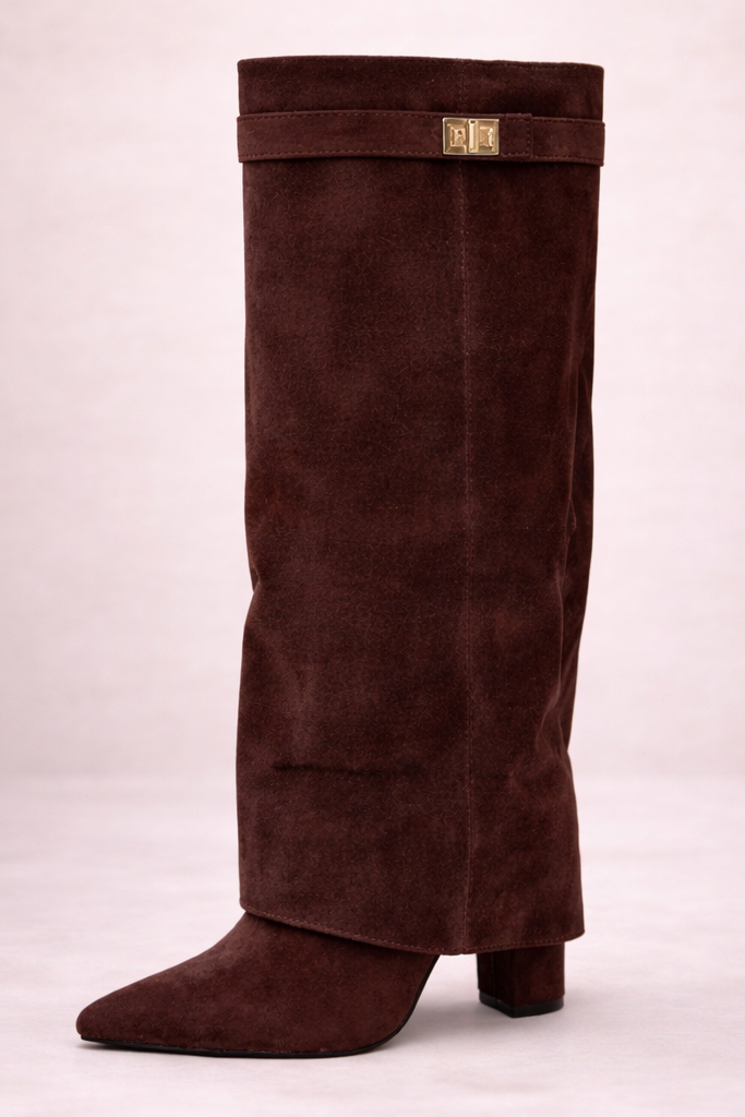 Lucía – Botas Altas de Ante Premium