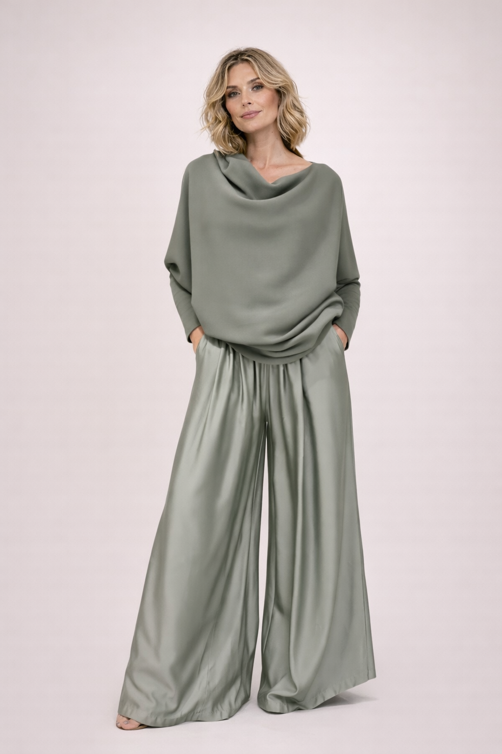 Gala – Conjunto Elegante con Escote Bardot