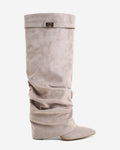 Botas altas de ante Lavista Slouchy - Gris