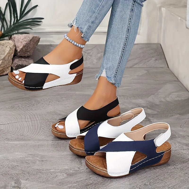 Granada Comfort+ – Sandalias con cuña ligera y soporte superior