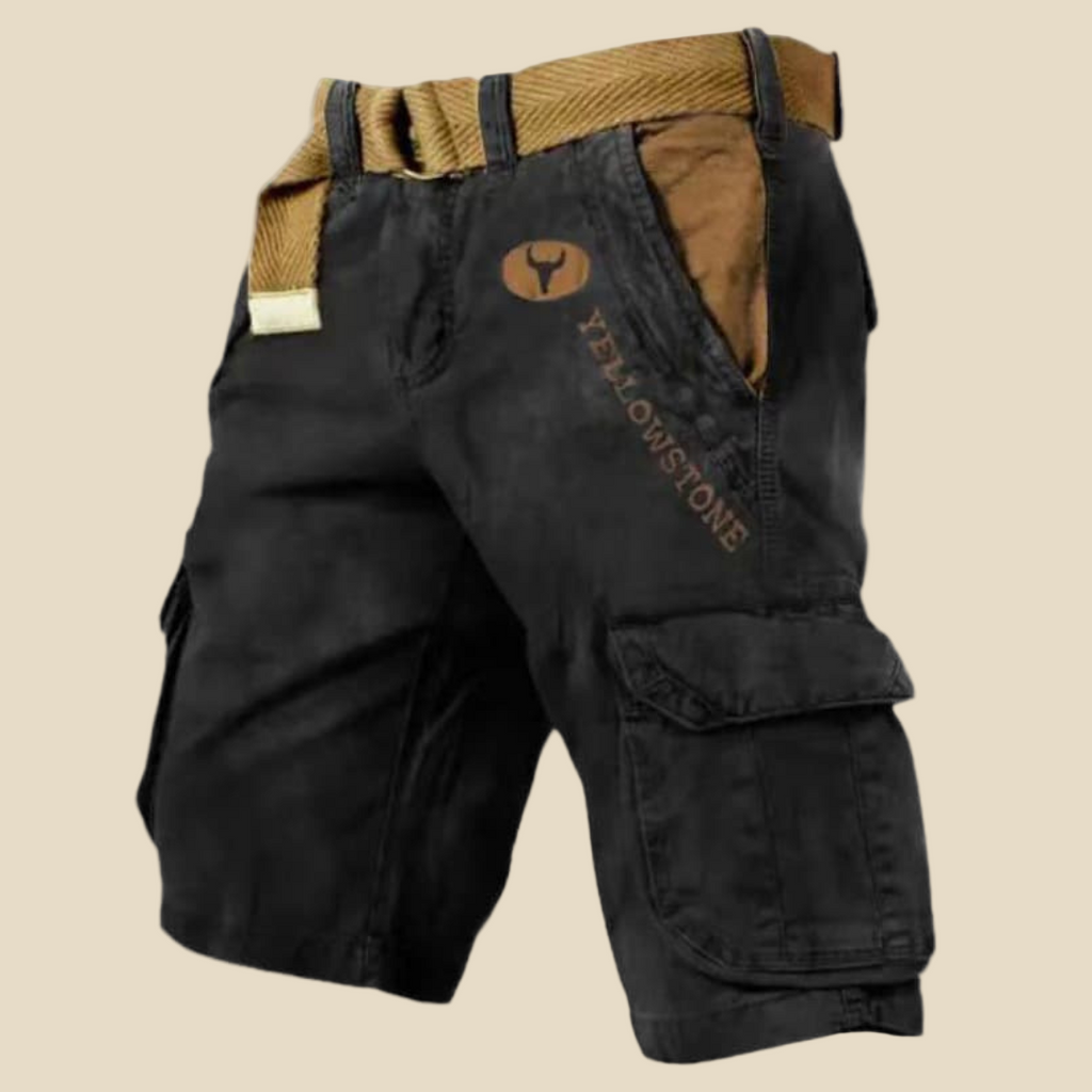 Marietto – Pantalón cargo masculino estilo Yellowstone