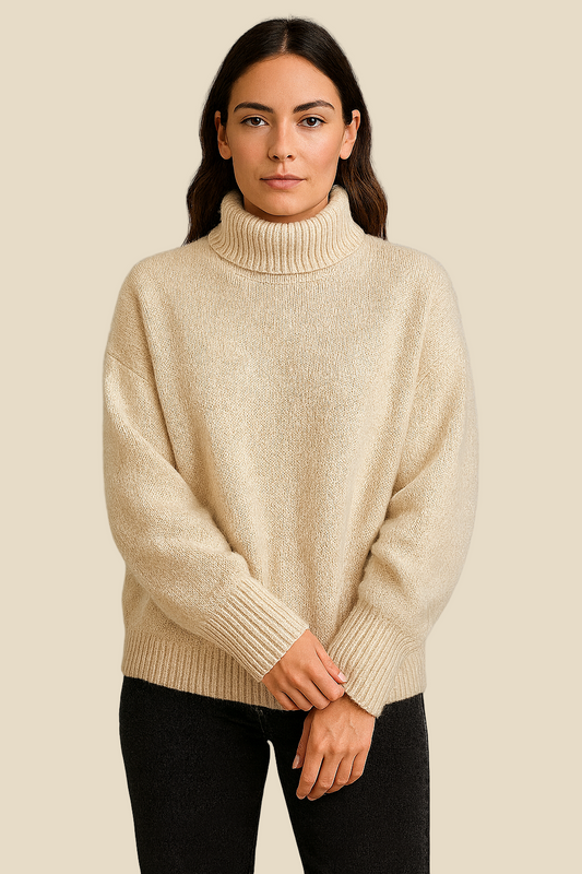 Isabella - Jersey de cuello alto elegante