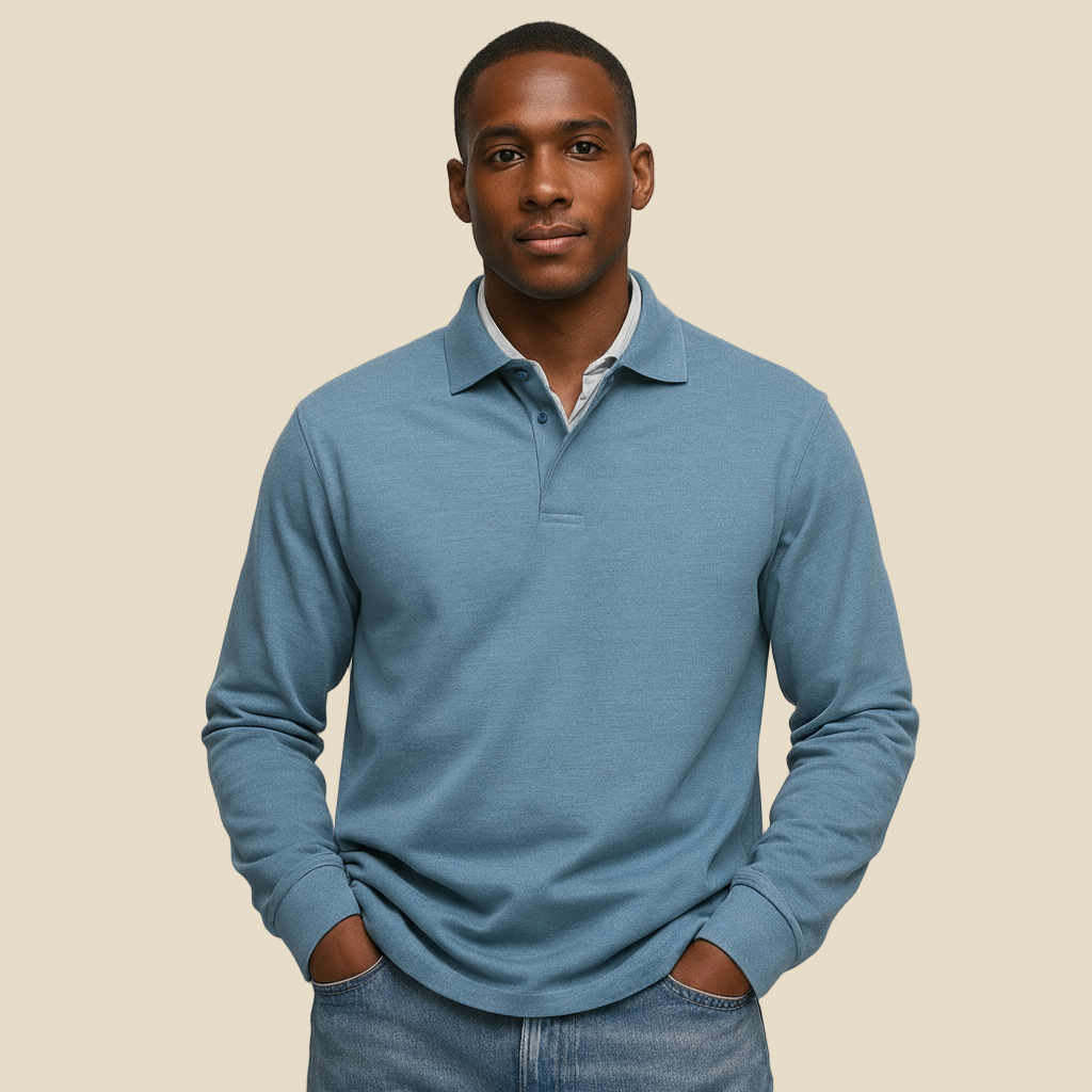 Marconelli – Polo de lujo de manga larga