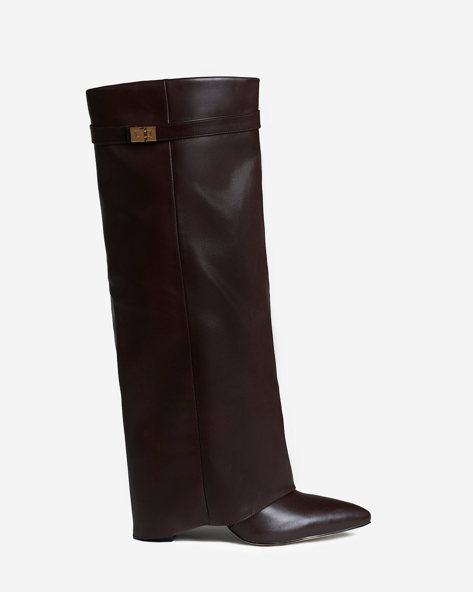Botas altas de cuero Lavista - Marrón