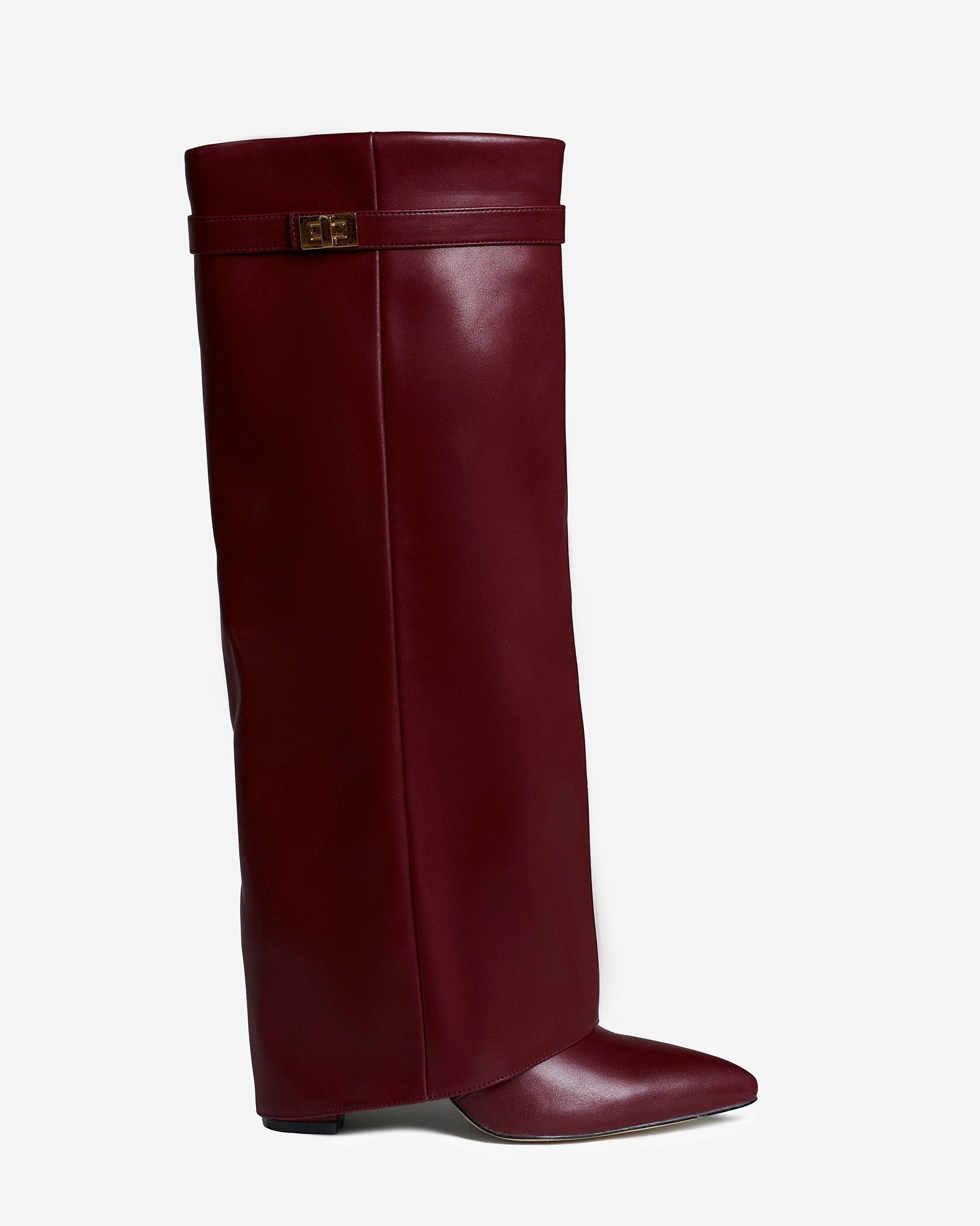 Botas altas de cuero Lavista - Burdeos