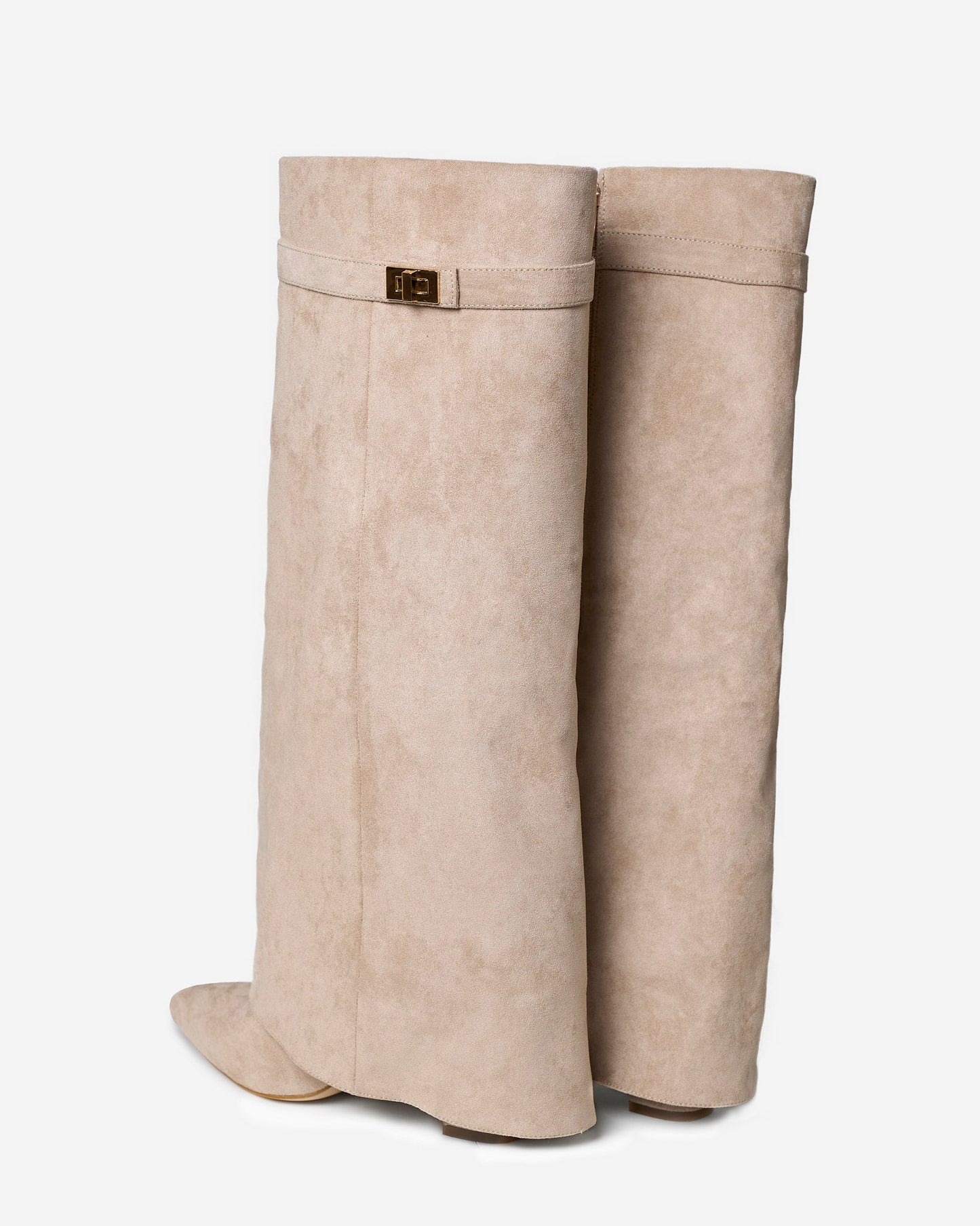 Botas altas de ante Lavista - Beige