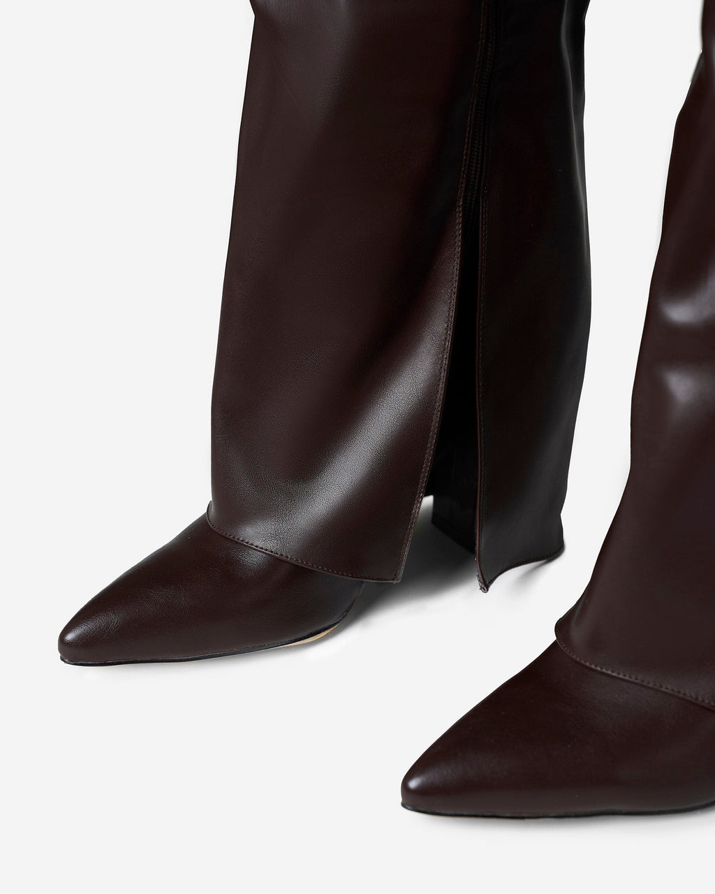 Botas altas de cuero Lavista - Marrón