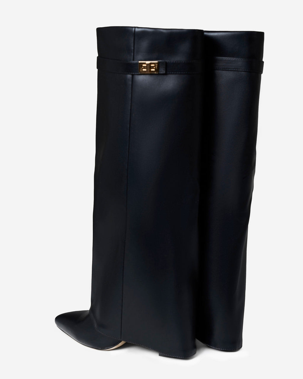 Botas altas de cuero Lavista - Negro