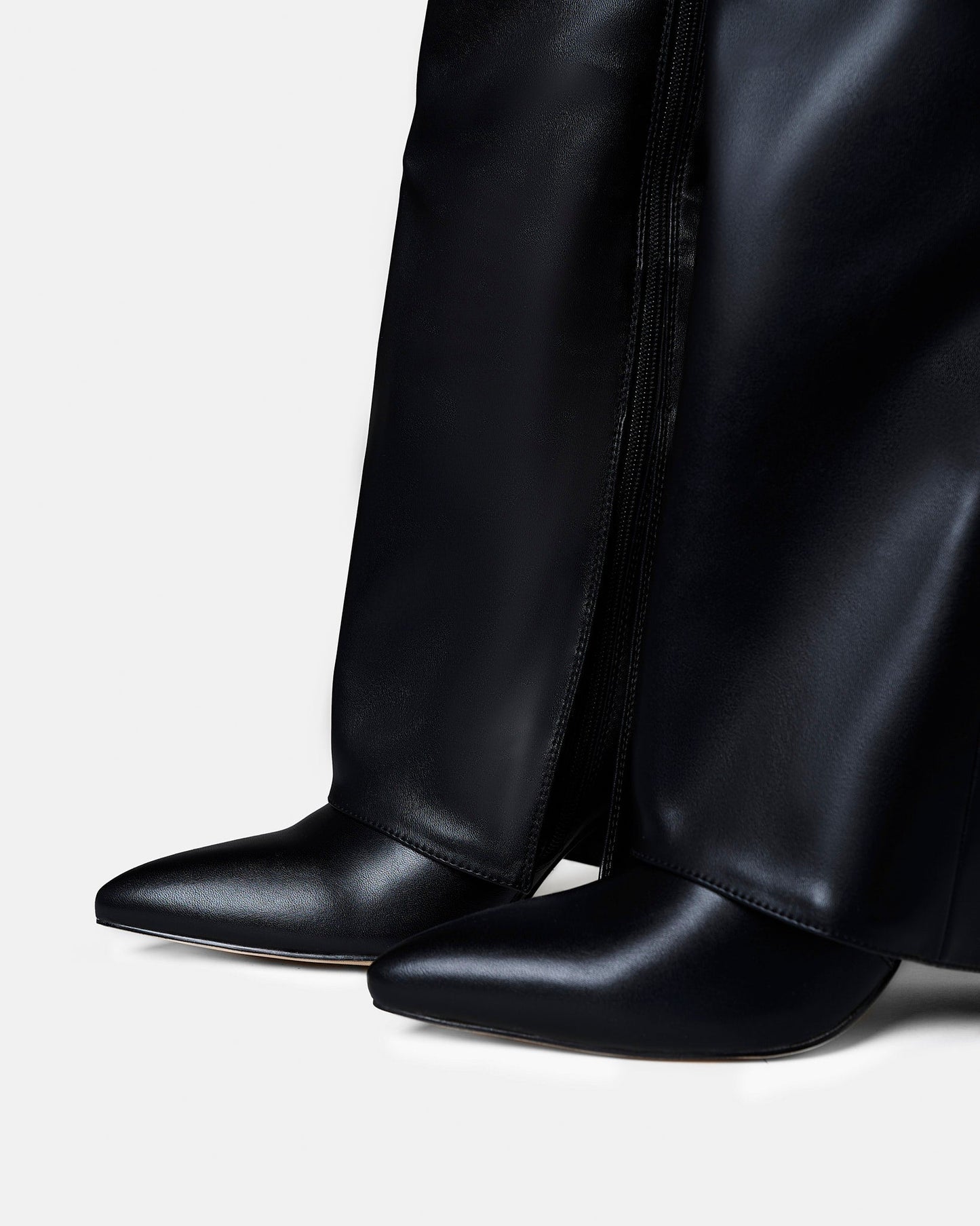 Botas altas de cuero Lavista - Negro