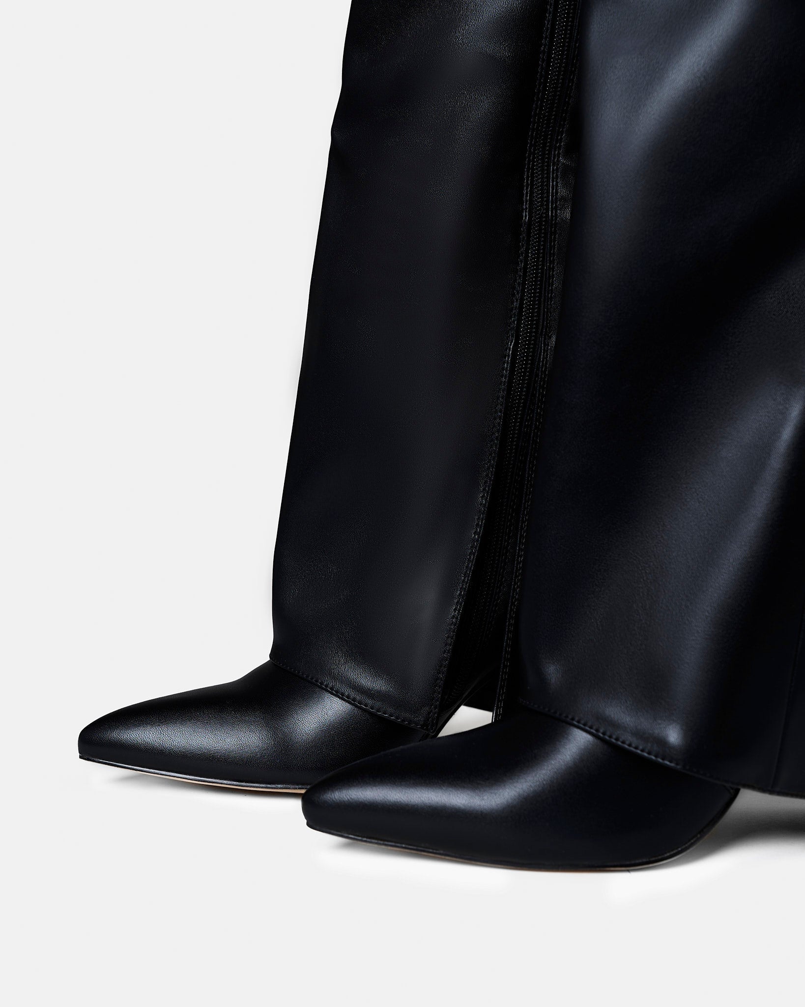 Botas altas de cuero Lavista - Negro