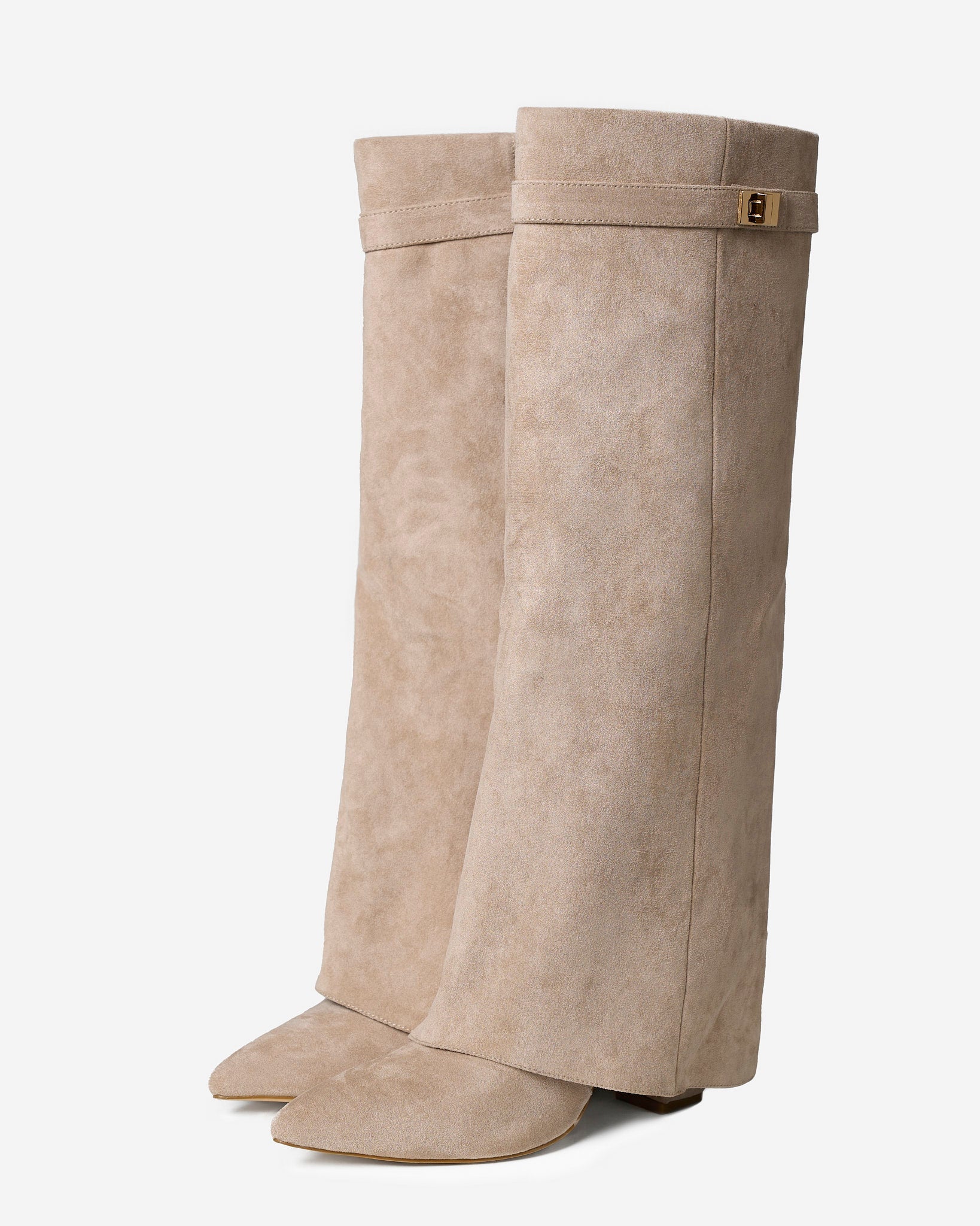 Botas altas de ante Lavista - Beige