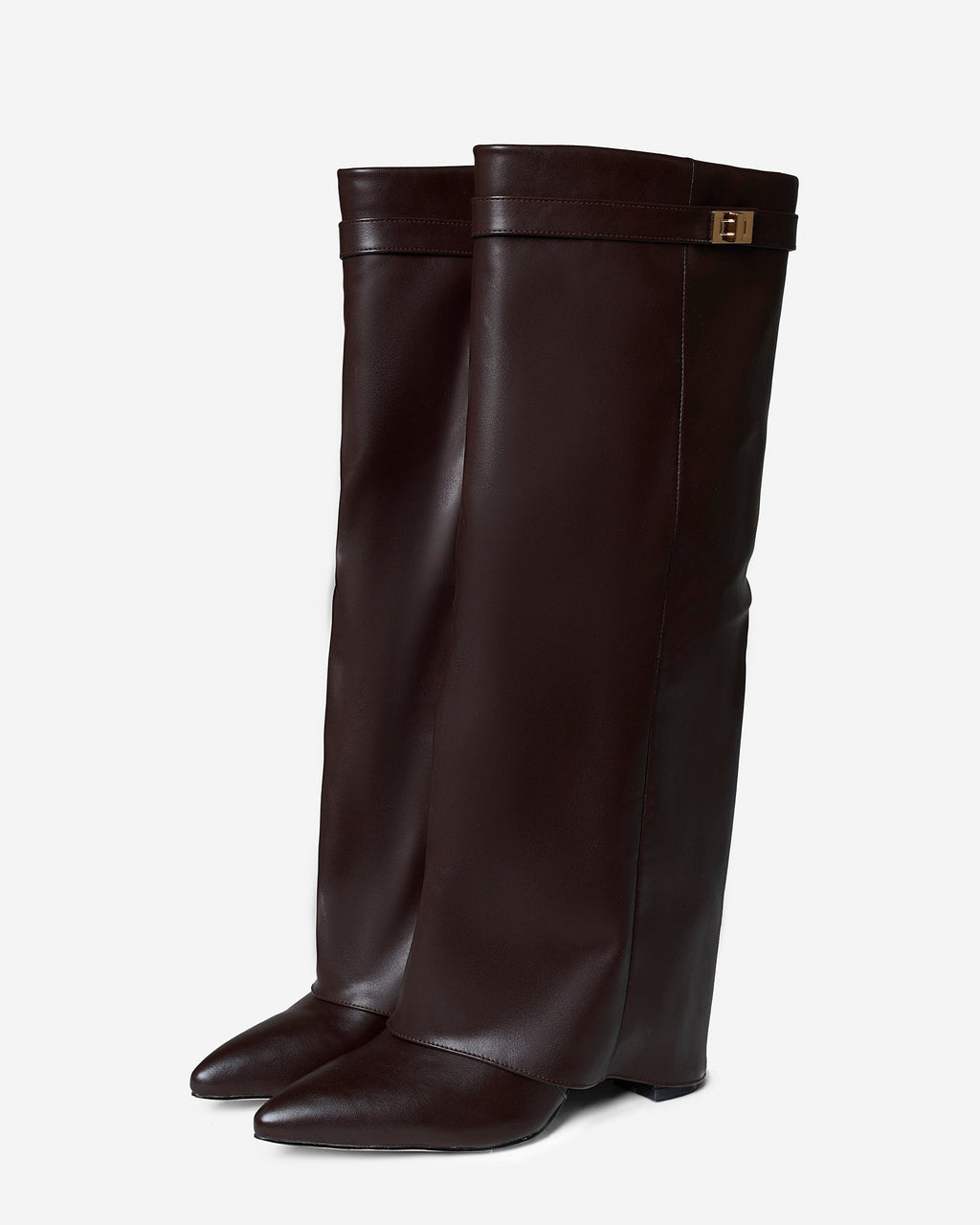 Botas altas de cuero Lavista - Marrón