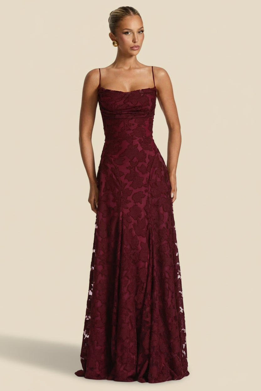 Clara – Vestido Maxi Elegante y Fluido