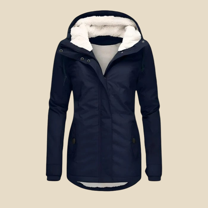 Giulia – Abrigo impermeable con capucha