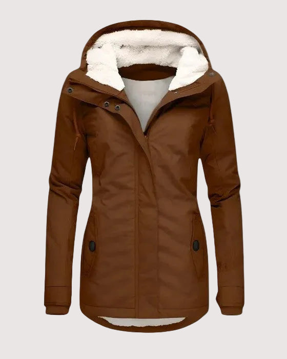 Giulia – Abrigo impermeable con capucha