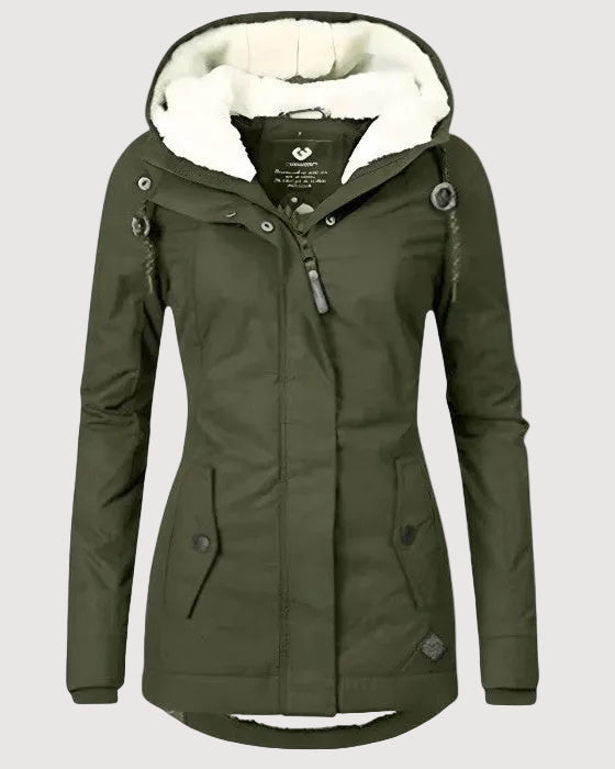 Giulia – Abrigo impermeable con capucha