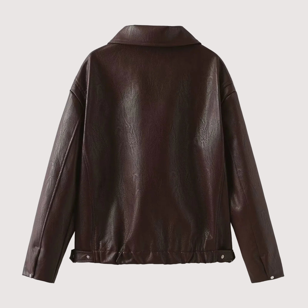 Rubina – Chaqueta Vintage de Ecopiel