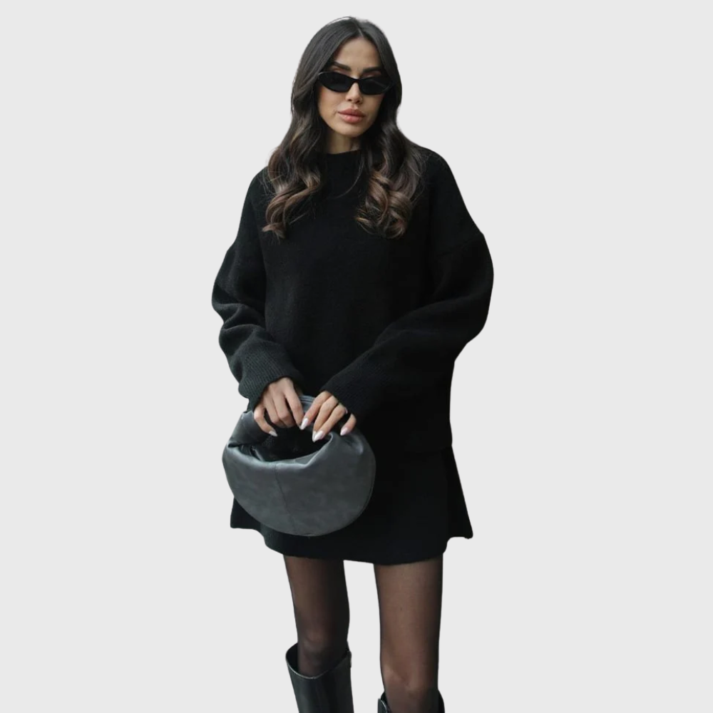 Serena – Conjunto de punto con falda