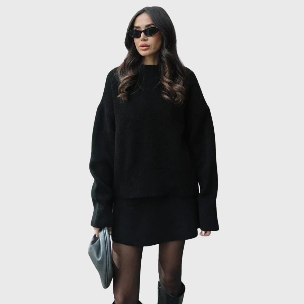 Serena – Conjunto de punto con falda