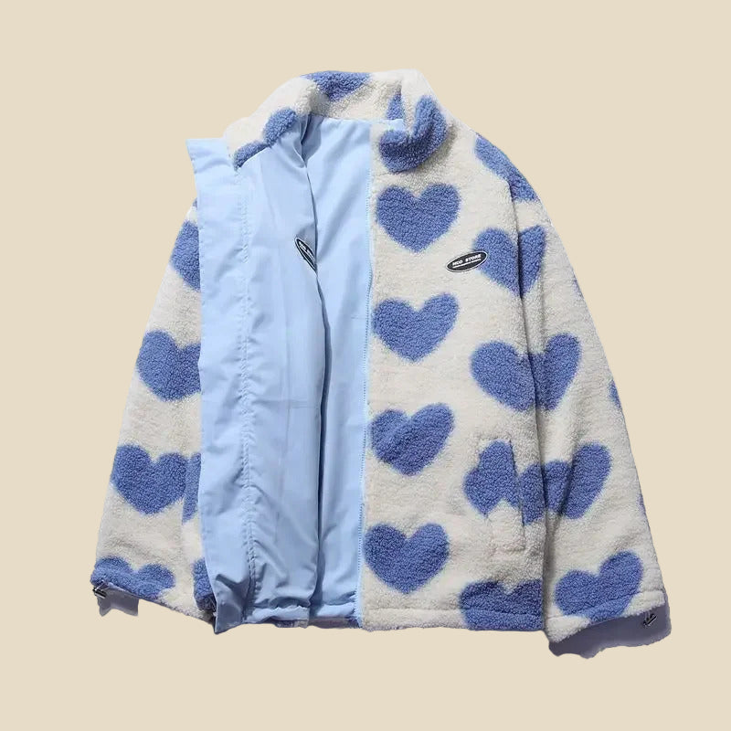 Caterina – Chaqueta Polar Reversible
