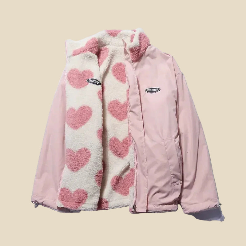 Caterina – Chaqueta Polar Reversible