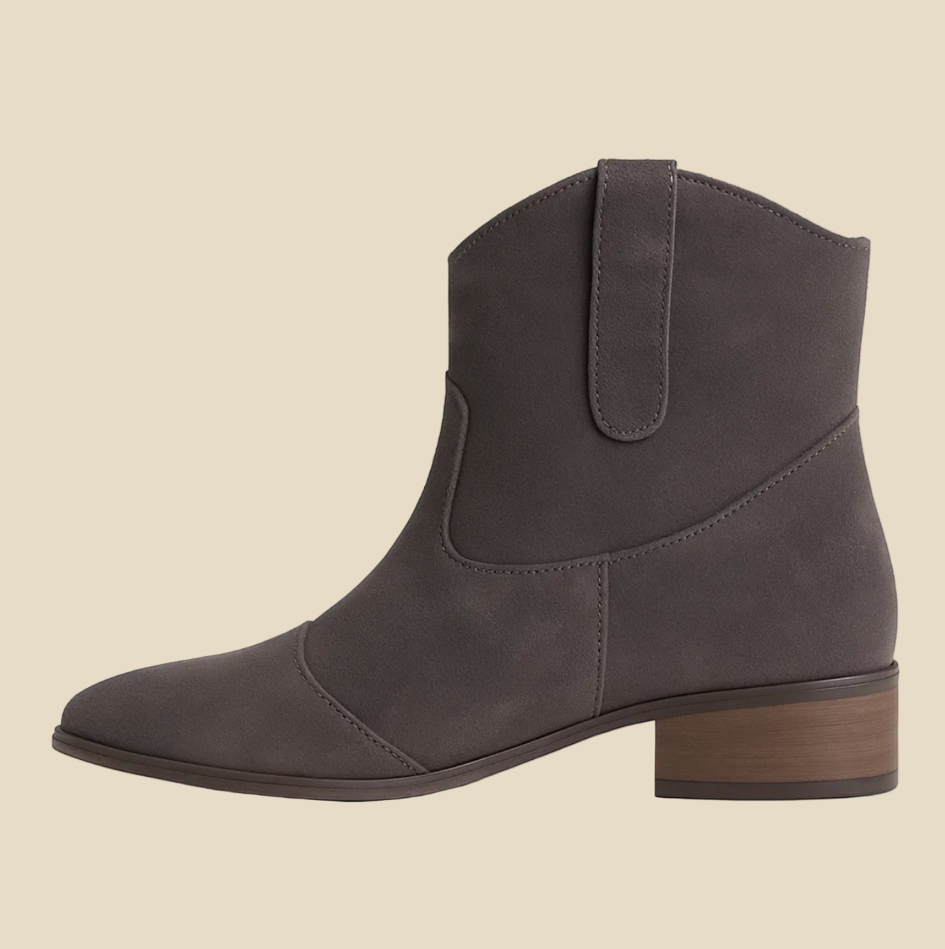 Vittoria - Botines de Ante Estilo Western