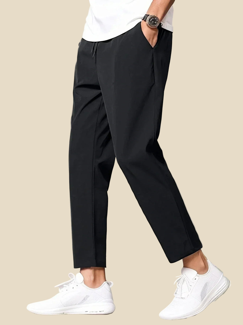 Enrico – Pantalones de algodón con estilo versátil