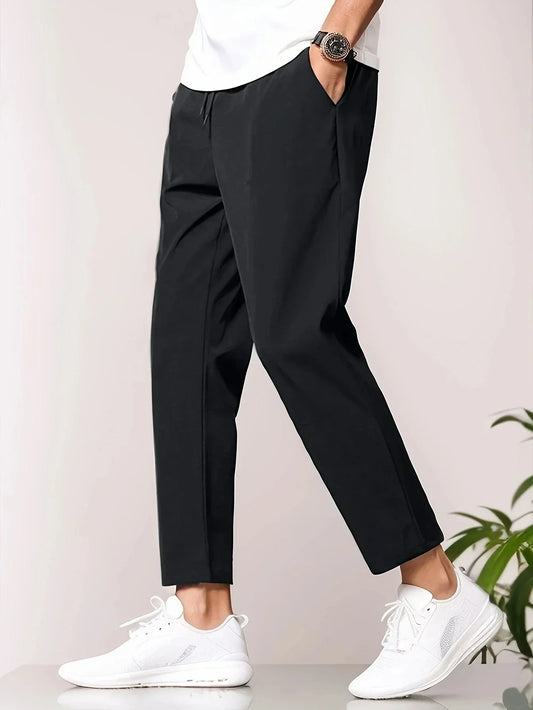 Enrico – Pantalones de algodón con estilo versátil