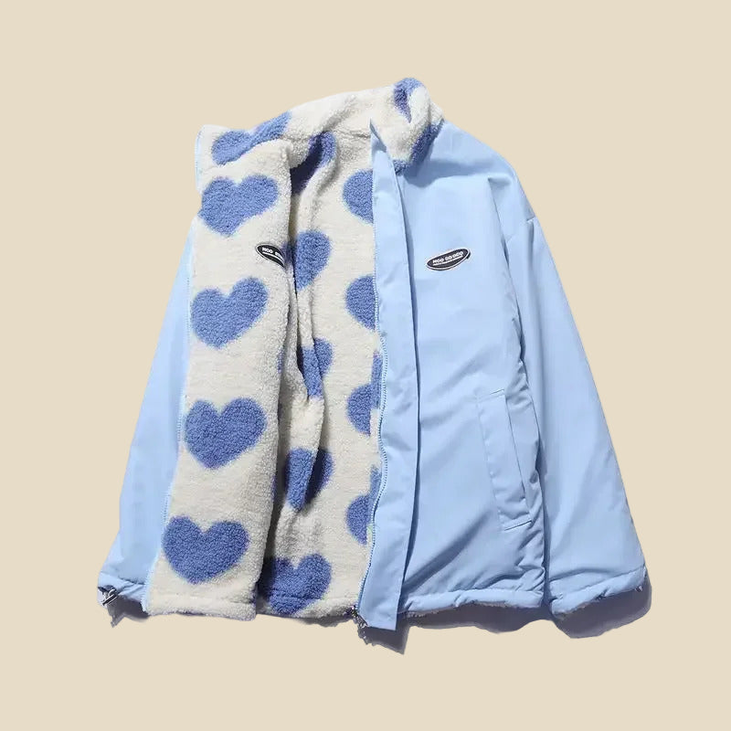 Caterina – Chaqueta Polar Reversible