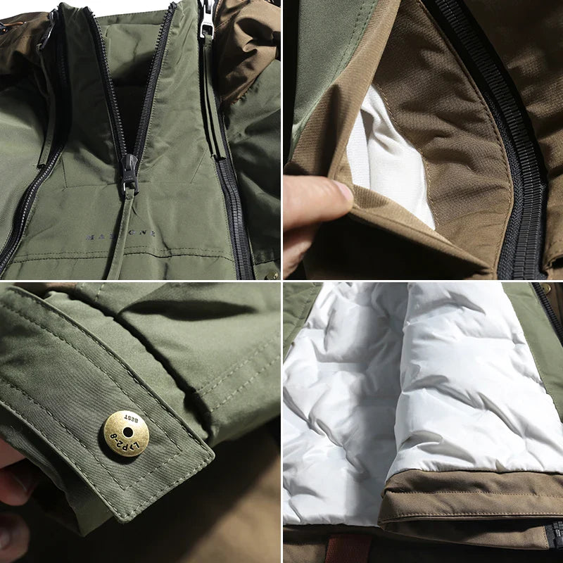 Enzo - Chaqueta táctica japonesa para dominar el clima y el estilo.